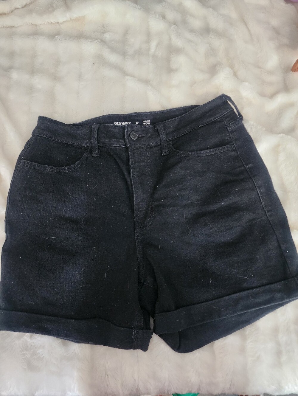 Old Navy Black denim Shorts